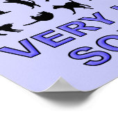 Huis vol met katten Funny Cat Lady Poster Sign (Hoek)