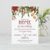 Huis voor de Feestdagen, kerst housewarming Kaart (Staand voorkant)