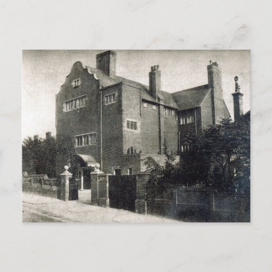 Huis voor Edwin Long Briefkaart (Voorkant)