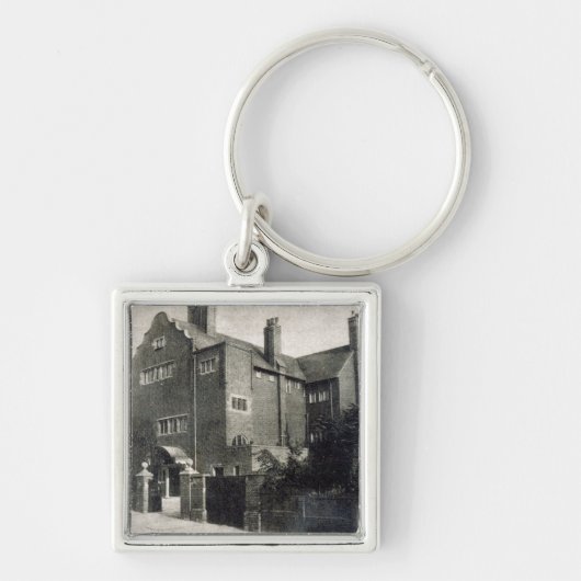 Huis voor Edwin Long Sleutelhanger (Voorkant)