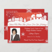 "Huis voor het Vakantie" Zaken Briefkaart (Voorkant / Achterkant)