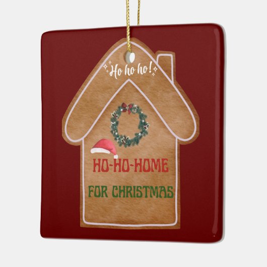 Huis voor Kerstmis Ornament (Links)