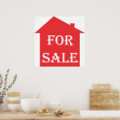 HUIS VOOR VERKOOP POSTER (Keuken)
