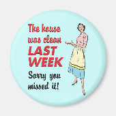 Huis was schoon magneet (Voorkant)