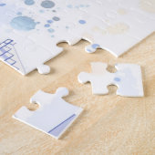 huis: waterverf tekenen legpuzzel (Zijkant)