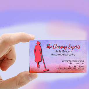 Huis Waterverf Visitekaartje