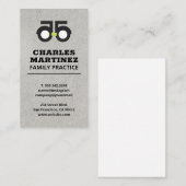 huisarts | Optometrie Visitekaartje (Voorkant / Achterkant)