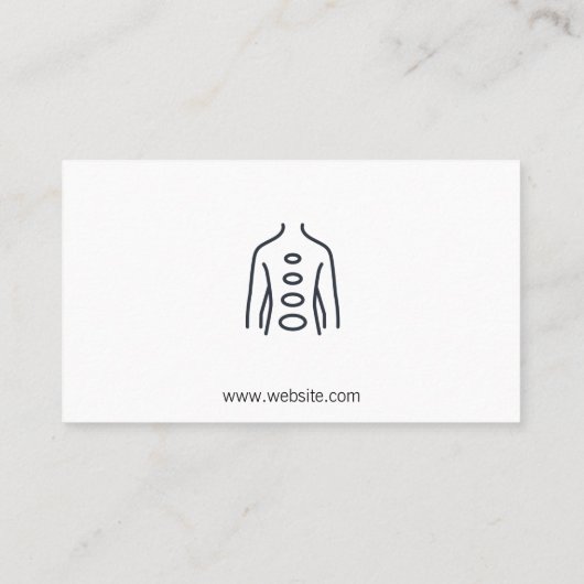 Huisarts | Practice MD Visitekaartje (Achterkant)