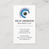 Huisarts | Praktijk MD | Optometrie Logo Visitekaartje (Voorkant)