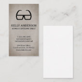 Huisarts | Praktijk MD | Optometrie Visitekaartje (Voorkant / Achterkant)