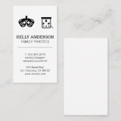 huisarts | Praktijk MD | optometrie Visitekaartje (Voorkant / Achterkant)