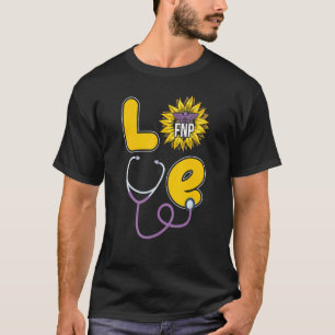 Huisarts Verpleegkundig Specialist Liefde Zonneblo T-shirt