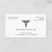 Huisartsenpraktijk Caduceus en afspraak Visitekaartje (Voorkant)