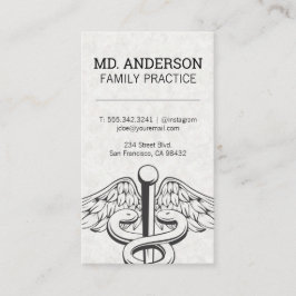 huisartsenpraktijk | Medisch symbool Visitekaartje