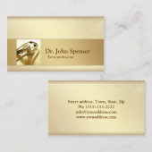 Huisartspraktijk - Visitekaartje kinderarts (Voorkant / Achterkant)