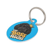 Huisbaas Hondenhalsband Huisdierpenning (Zijkant)