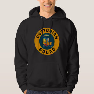 Huisbewaarder Huisbewaarder Squad Grappige School Hoodie