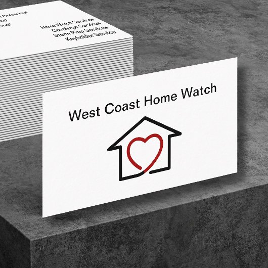 Huisbewaking & Concierge Diensten Visitekaartje