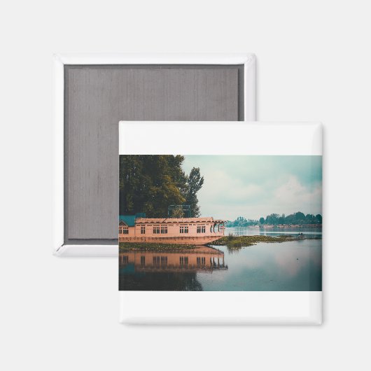 Huisboot Magneet (Voorkant / Achterkant)