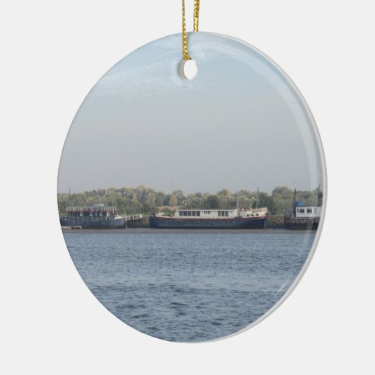 Huisboten Keramisch Ornament (Links)