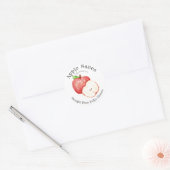 Huisconservering Appel Kaneel Saus Voedsel Label (Envelop)
