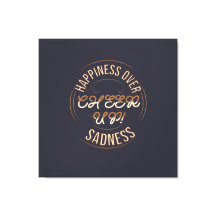 HUISDECORATIE KIES VOOR GELUK CHEER UP UITGESTREKT