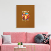 HUISDECORATIE LEVENSREIS OPBEUREN CANVAS PRINT (Insitu (Woonkamer))