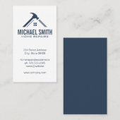 Huisdiensten  Reparatie | Vastgoedbeheer Visitekaartje (Voorkant / Achterkant)