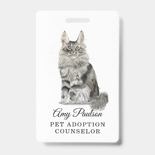 Huisdier Adoptie Counselor Badge (Voorzijde)