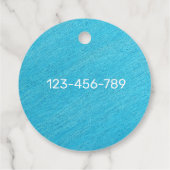 Huisdier benodigdheden | bedankjes labels (Achterkant)