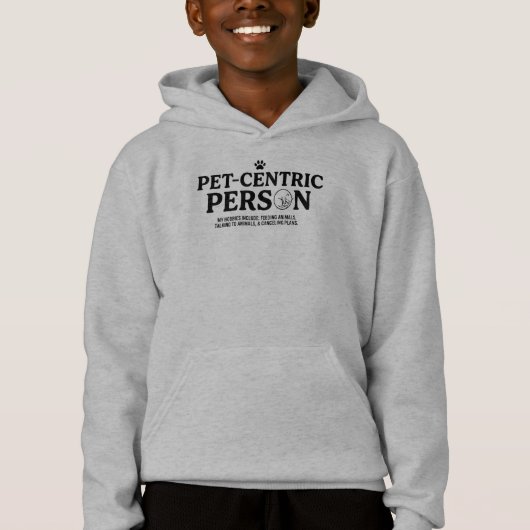 Huisdier Centrische Persoon (Voorkant)