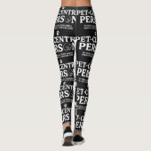 Huisdier Centrische Persoon Leggings (Achterkant)