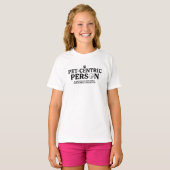 Huisdier Centrische Persoon T-shirt (Voorkant volledig)
