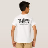 Huisdier Centrische Persoon T-shirt (Achterkant volledig)