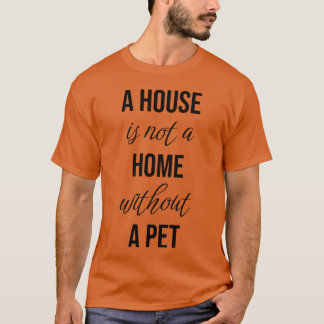 Huisdier Citaat liefde dieren gezegden retro T-shirt