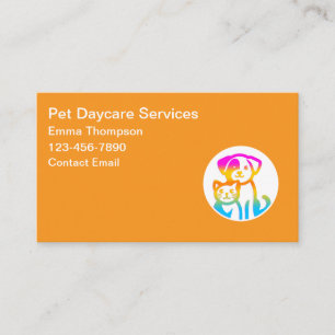 Huisdier Day Care Services Visitekaartje