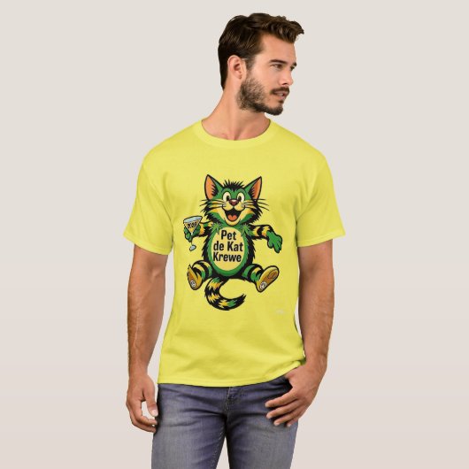 huisdier de kat one love 2026 T-Shirt (Voorkant volledig)