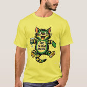 huisdier de kat one love 2026 T-Shirt (Voorkant)