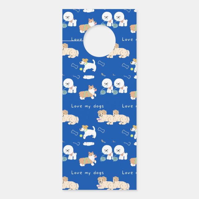 huisdier deurhanger (Voorkant)