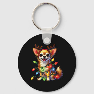 Huisdier Dierenvrienden Chihuahua Honden Rendier K Sleutelhanger