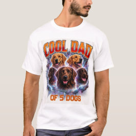Huisdier Eenvoudig Modern Koel Aangepast Hondennum T-shirt