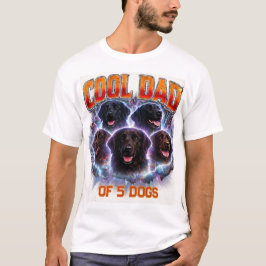 Huisdier Eenvoudig Modern Koel Aangepast Hondennum T-shirt