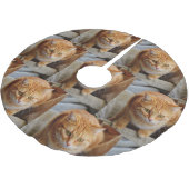 Huisdier Familie Foto Aanpassen Kerstvakantie Kerstboom Rok (Gekanteld)