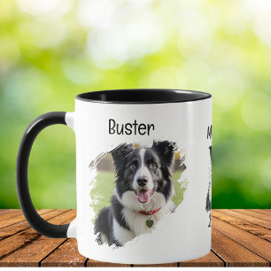 Huisdier Foto Border Collie Personaliseren Mok