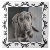 Huisdier foto decoratief tegeltje (Voorkant)