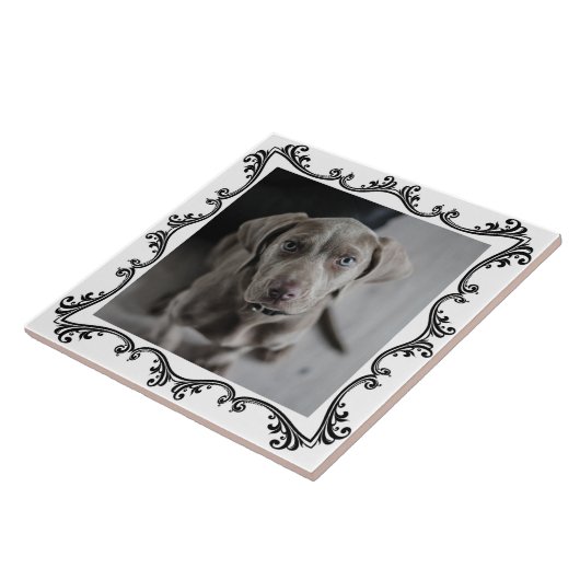 Huisdier foto decoratief tegeltje (Zijkant)