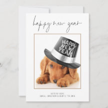 Huisdier Foto Gelukkig Nieuwjaar 2026 Kalender