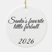 Huisdier Foto Kerst Bal Decoratie (Achterkant)