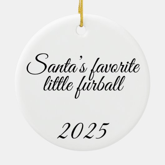 Huisdier Foto Kerst Ornament (Achterkant)