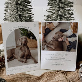 Huisdier foto Kerstmis vakantie Kaart